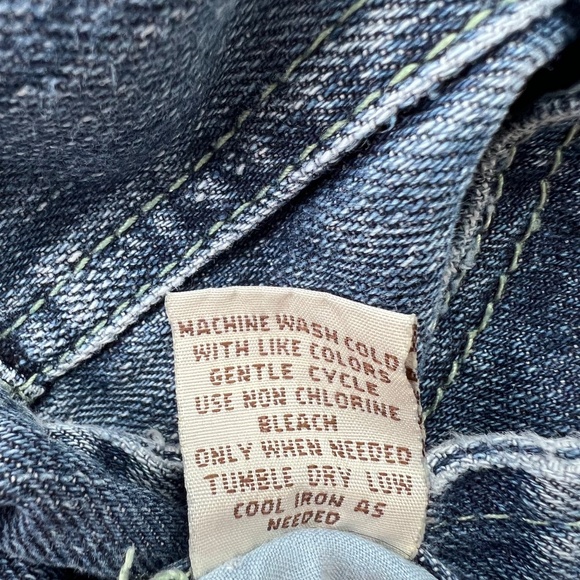 Jezebell Knee-Length Denim Shorts Sz 1 Y2k Punk Grunge 100% Cotton Metal Retro - Picture 10 of 15